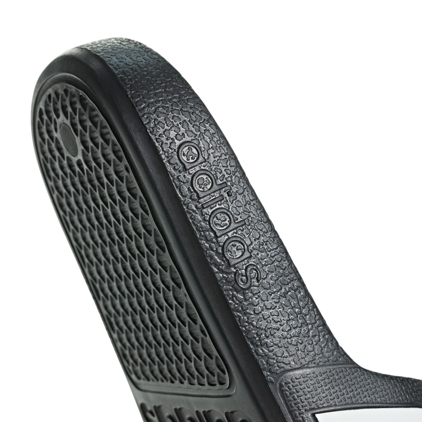 ADILETTE AQUA K,CBLACK/FTWWHT/