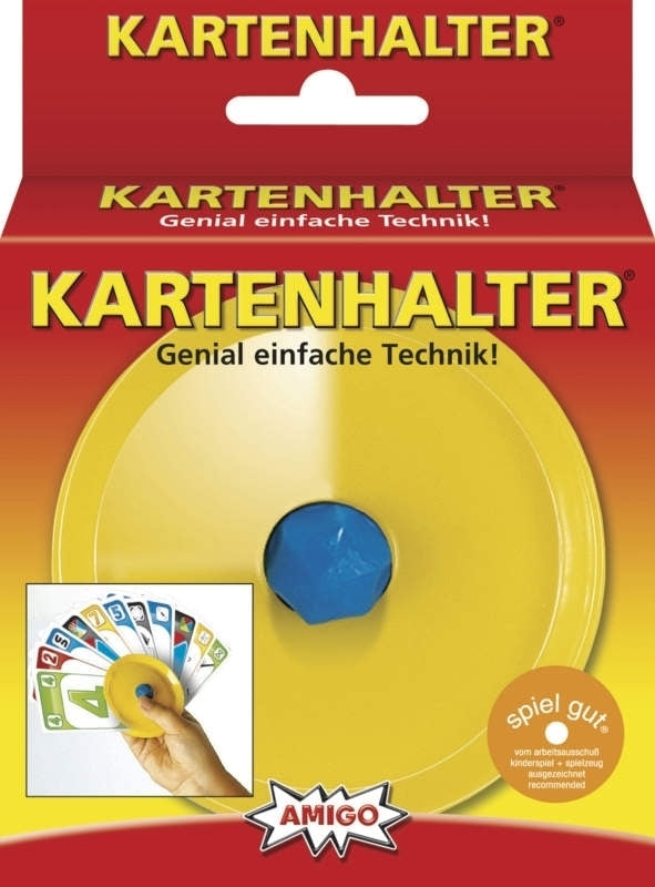 Kartenhalter gelb