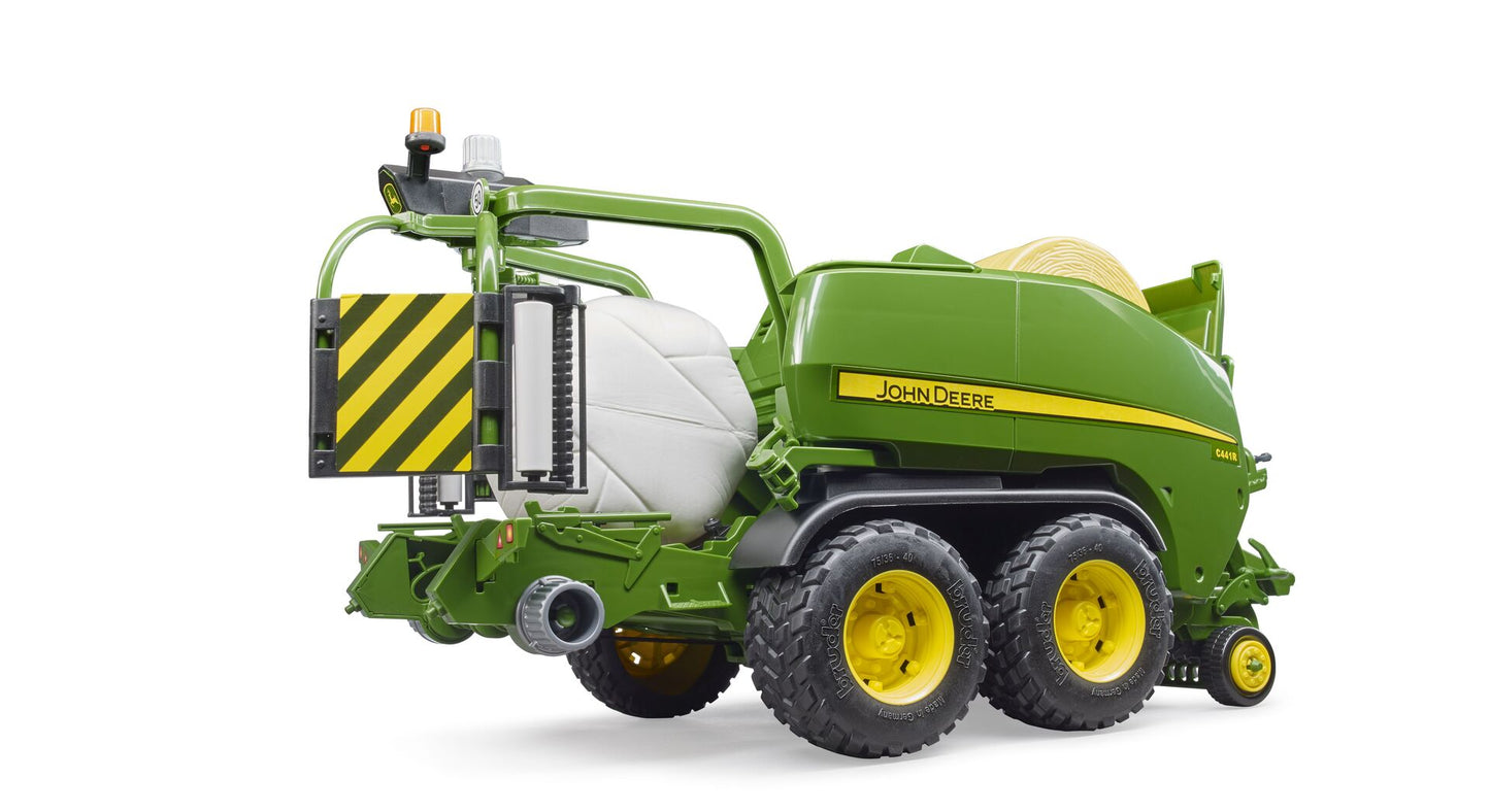 John Deere Rundballen-Presswickelkombination