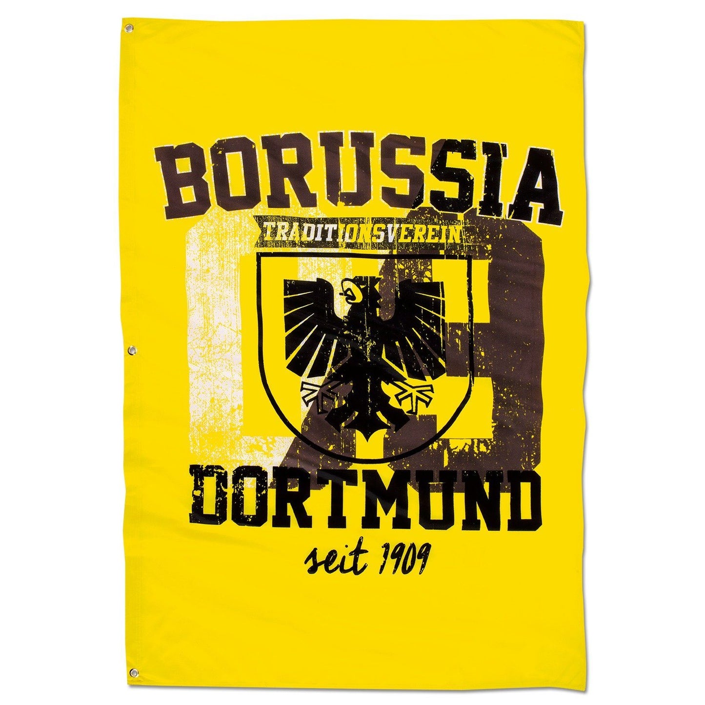 BVB-Hissfahne mit Stadtwappen (100x150)