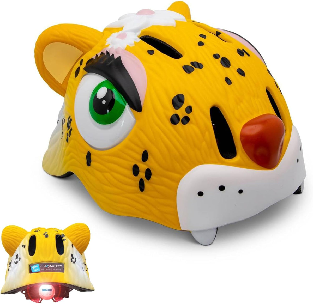 Leopard Bicycle Helmet