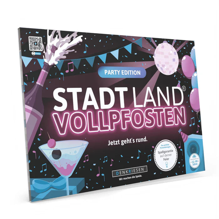 Stadt Land Vollpfosten Party Edition