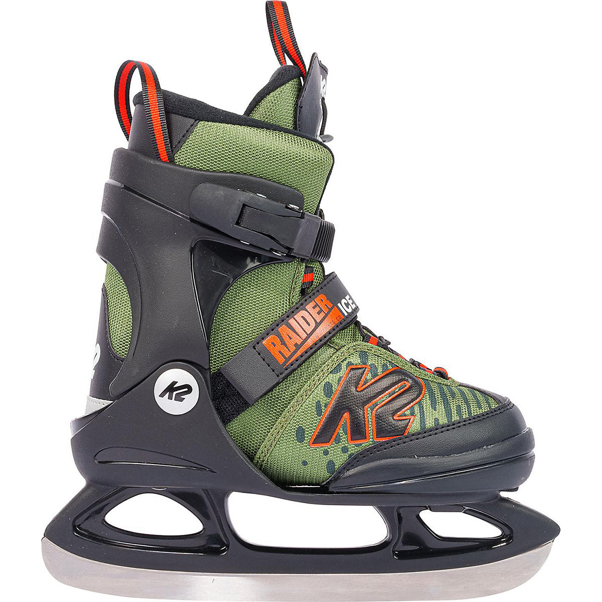 Schlittschuhe RAIDER ICE,GREEN, ORANGE