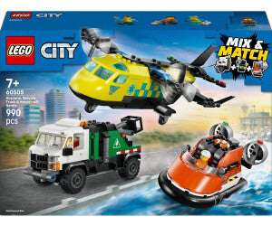 City Kombinationsset mit Flugzeug mit Wartungsfahrzeug