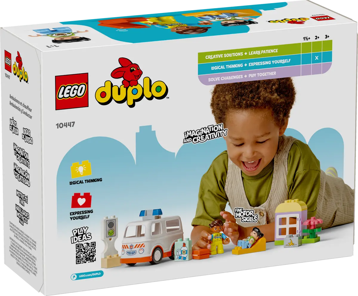 Duplo Rettungswagen mit Fahrer