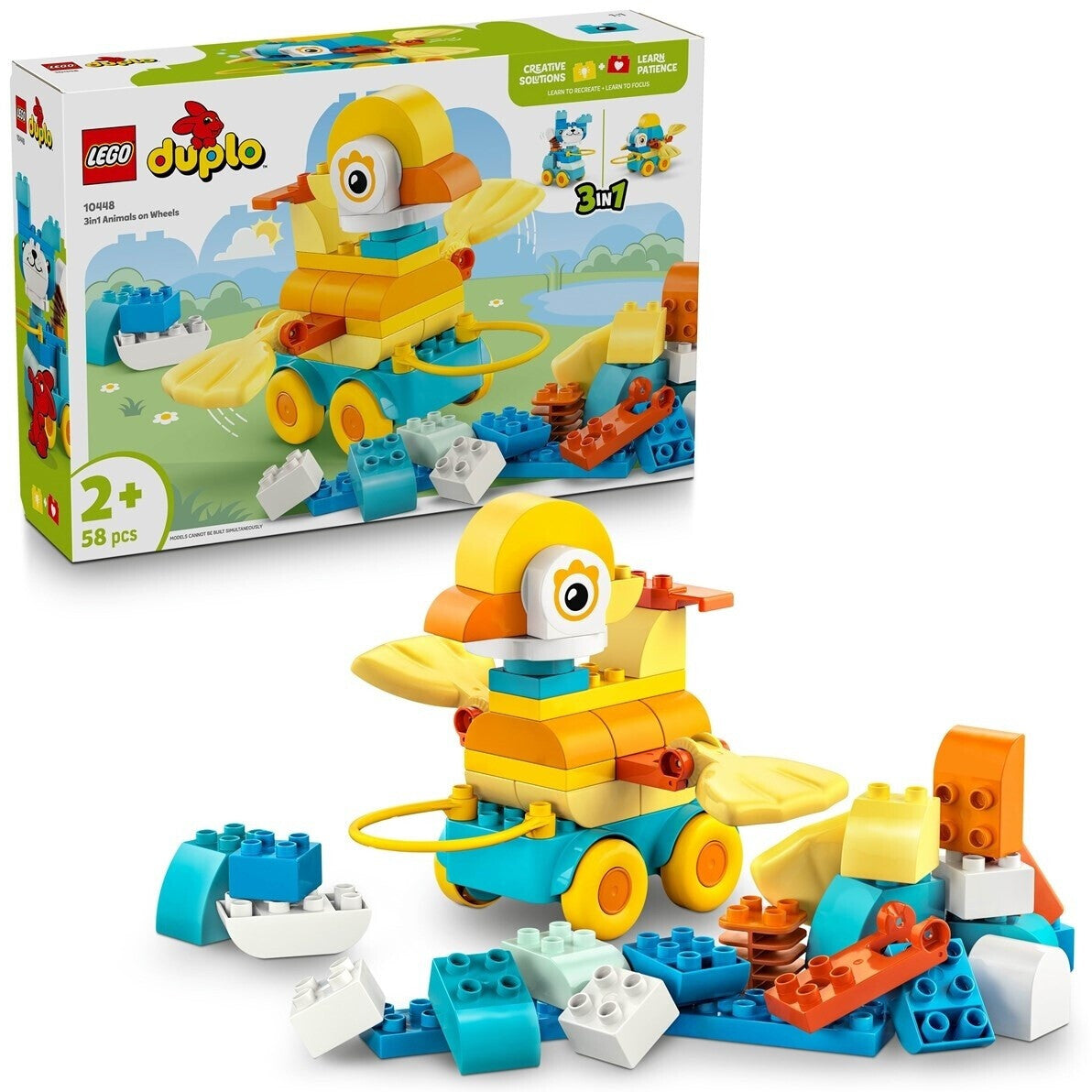 Duplo Tiere auf Rädern 3-in-1-Set