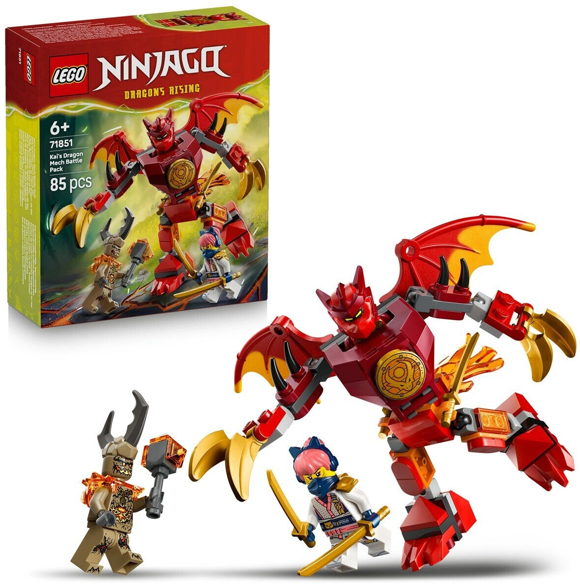 NIN Kais Drachen-Mech Battle Set