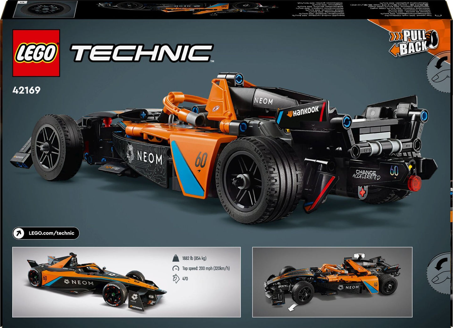 Technic NEOM McLaren Formula E Race Car