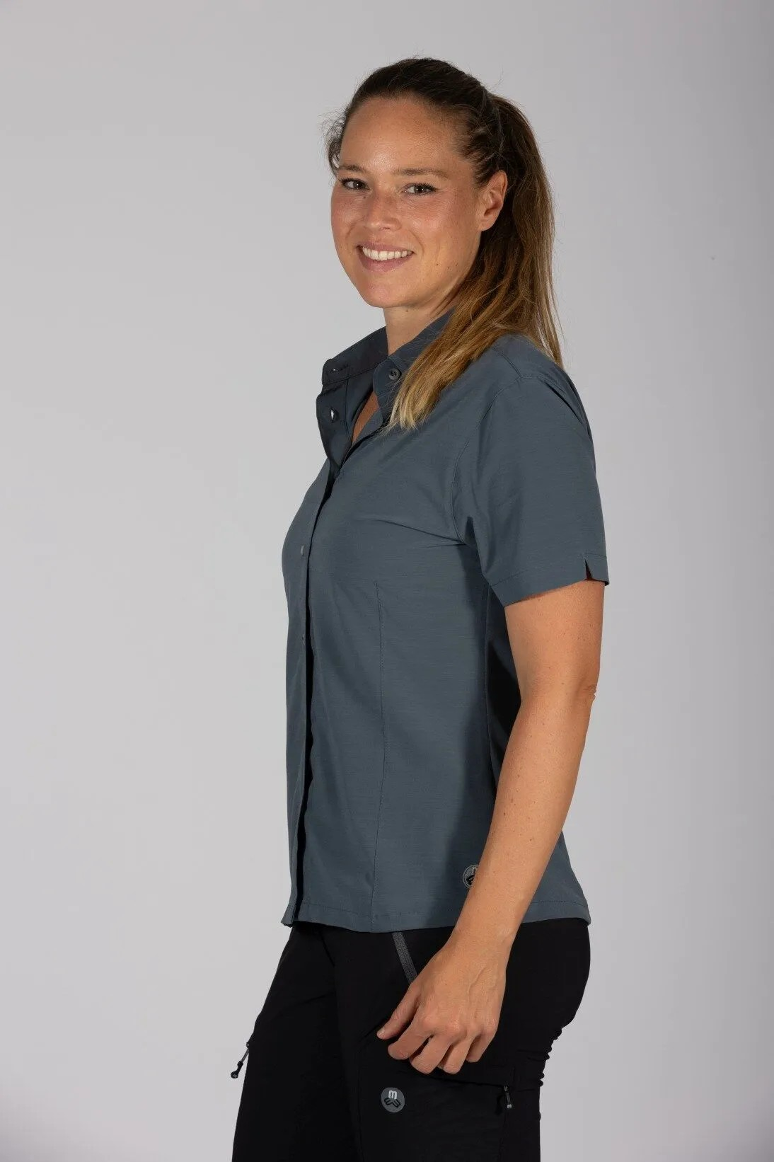 Halserspitze fresh Bluse elastisch