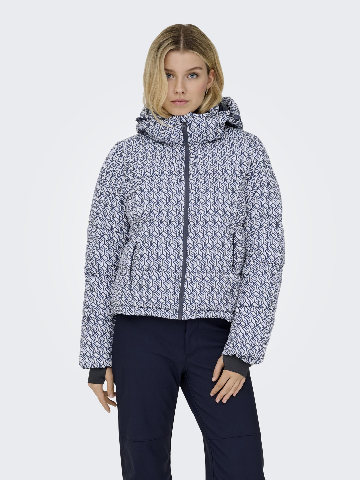 ONPMARIA PREMIUM PUFFER AOP OTW