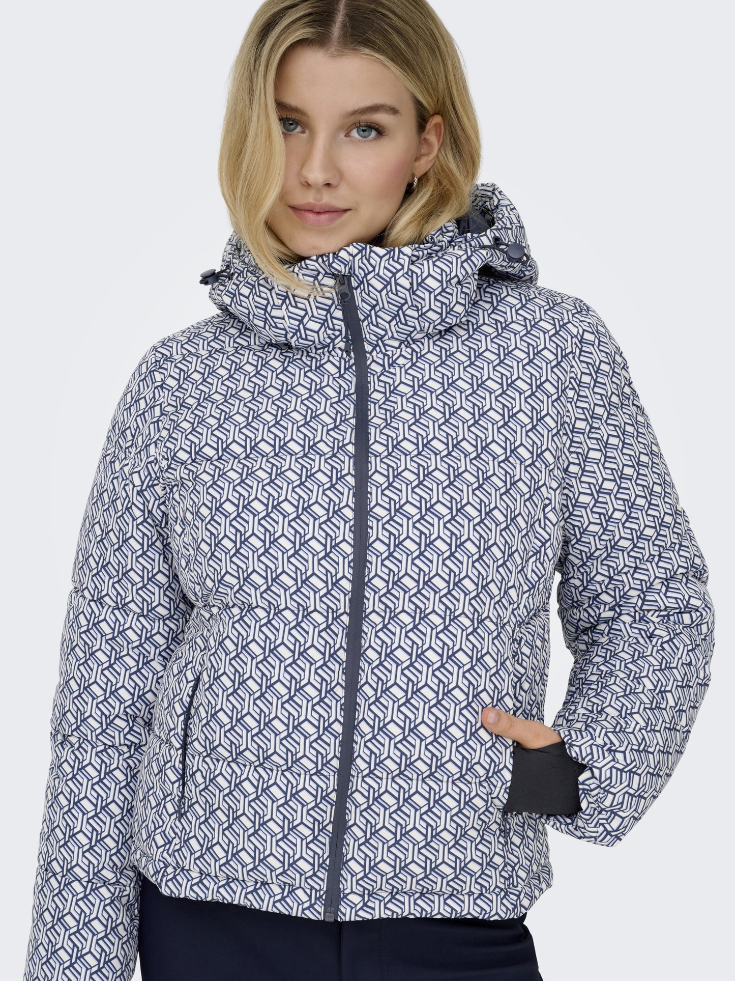 ONPMARIA PREMIUM PUFFER AOP OTW