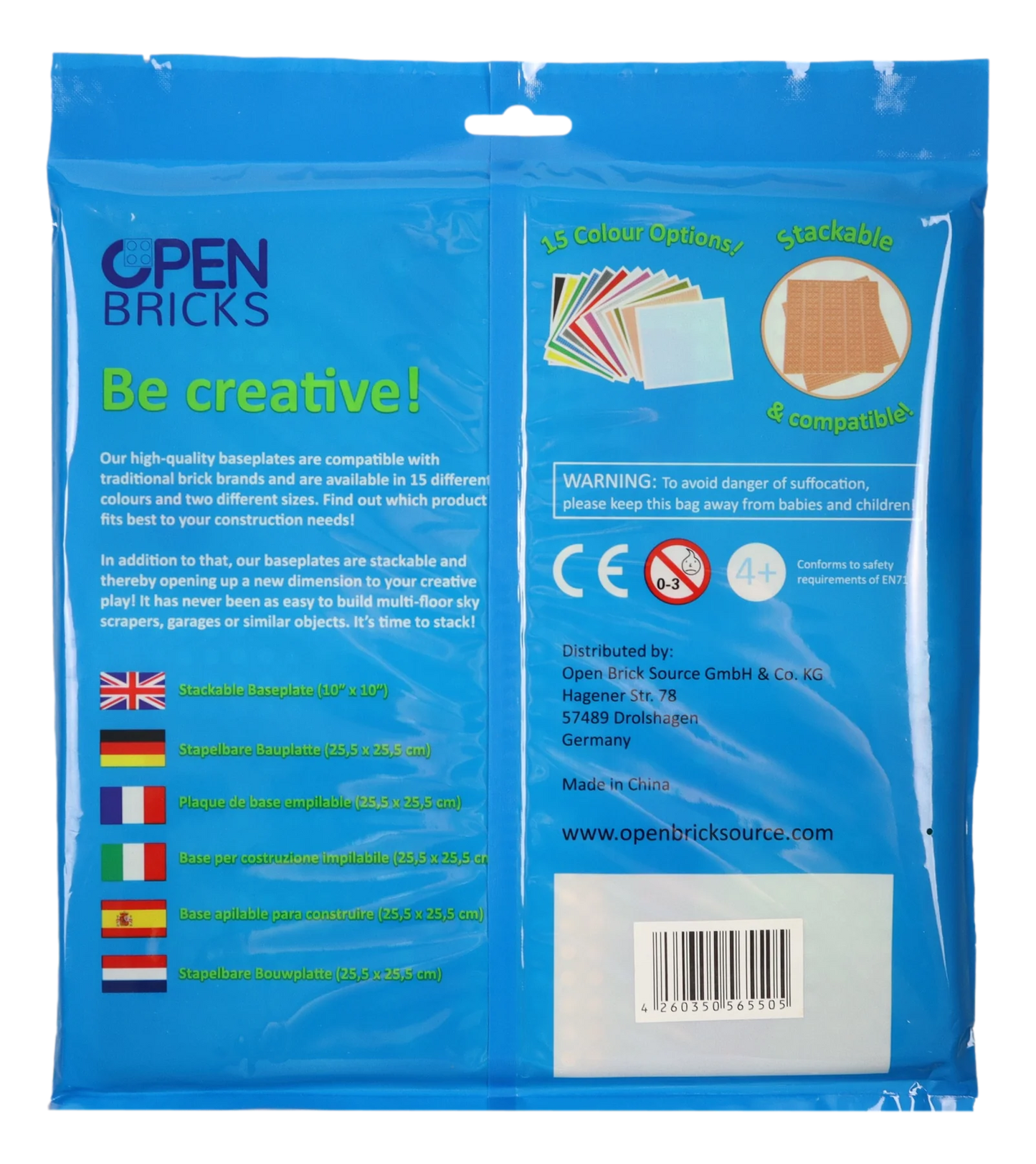 OpenBricks Baseplate 32x32 farm crossing