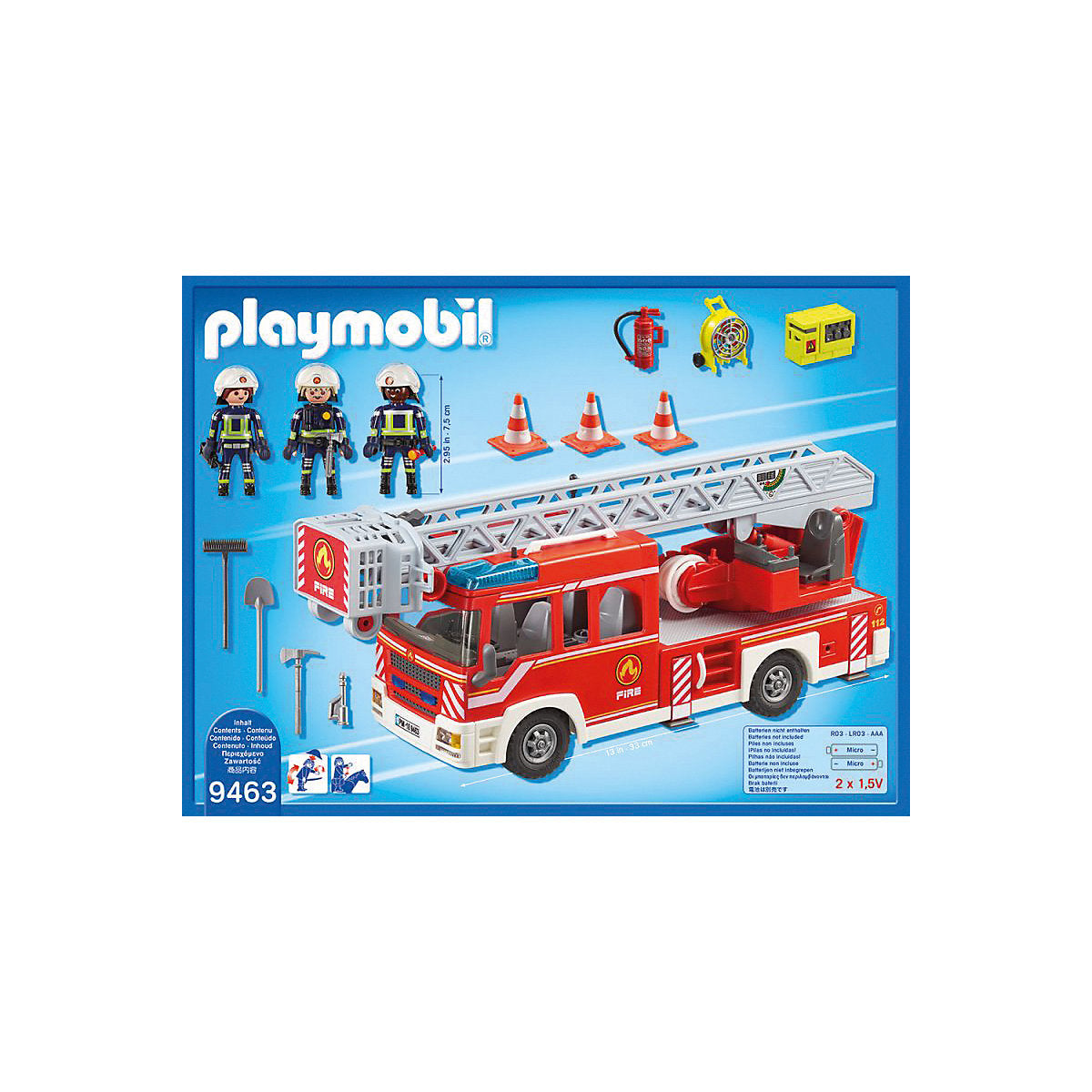 Feuerwehr-Leiterfahrzeug