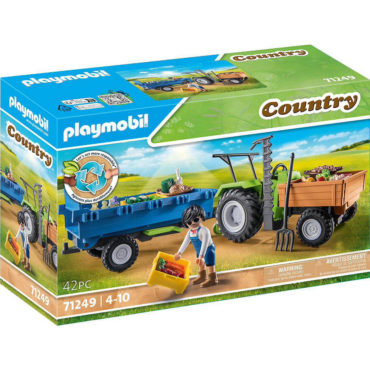 Traktor mit Hänger