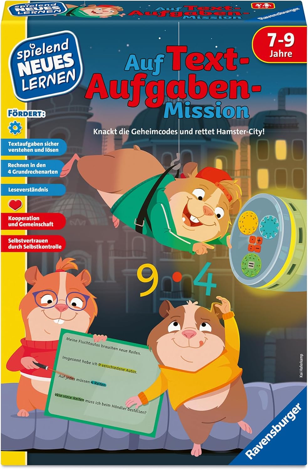 Auf Textaufgaben-Mission