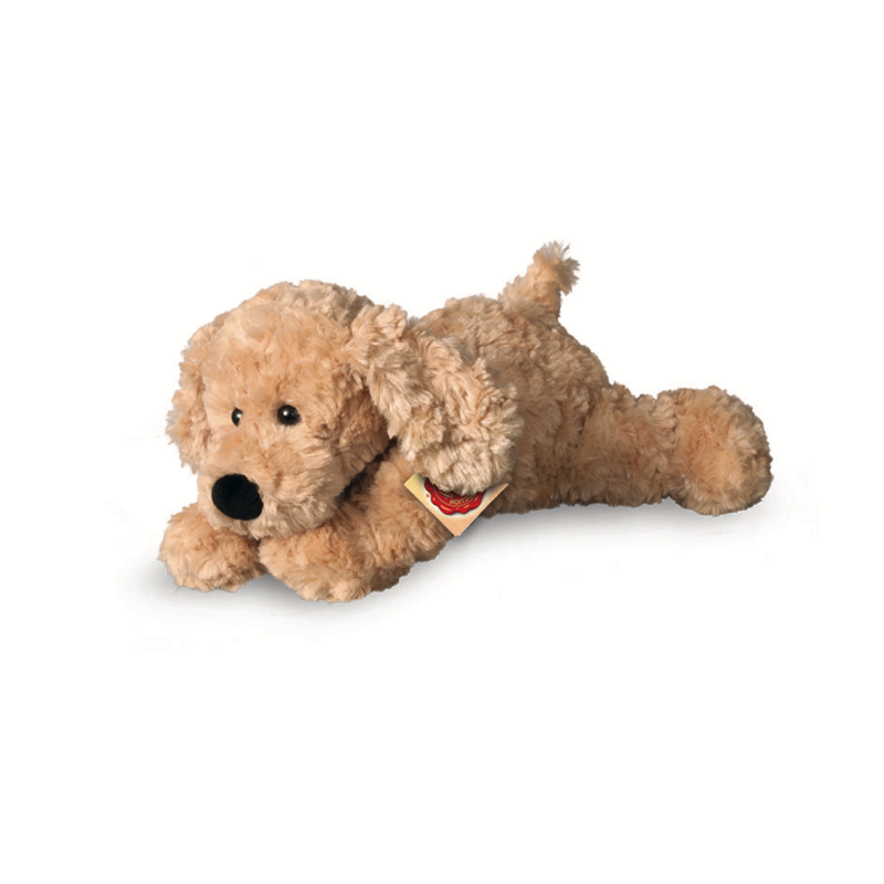 Schlenkerhund beige 28cm