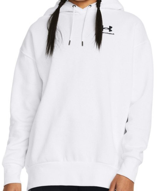 Essential Flc OS Hoodie-WHT