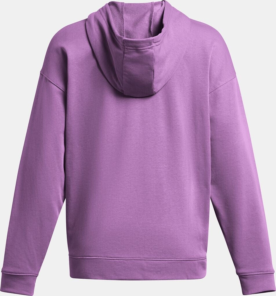 UA Rival Terry OS FZ Hooded, BLK