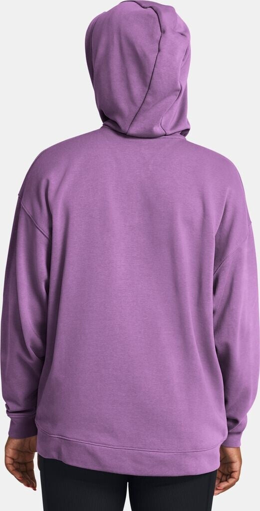 UA Rival Terry OS FZ Hooded, BLK