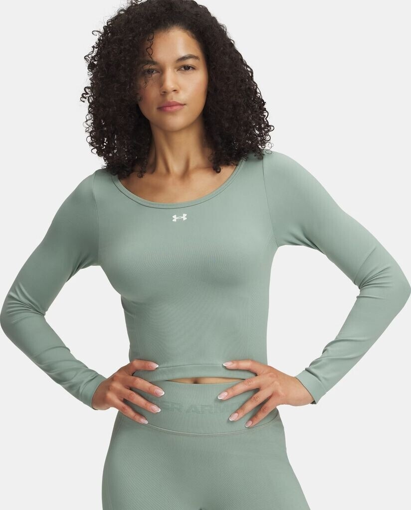 UA Vanish Seamless LS-GRN