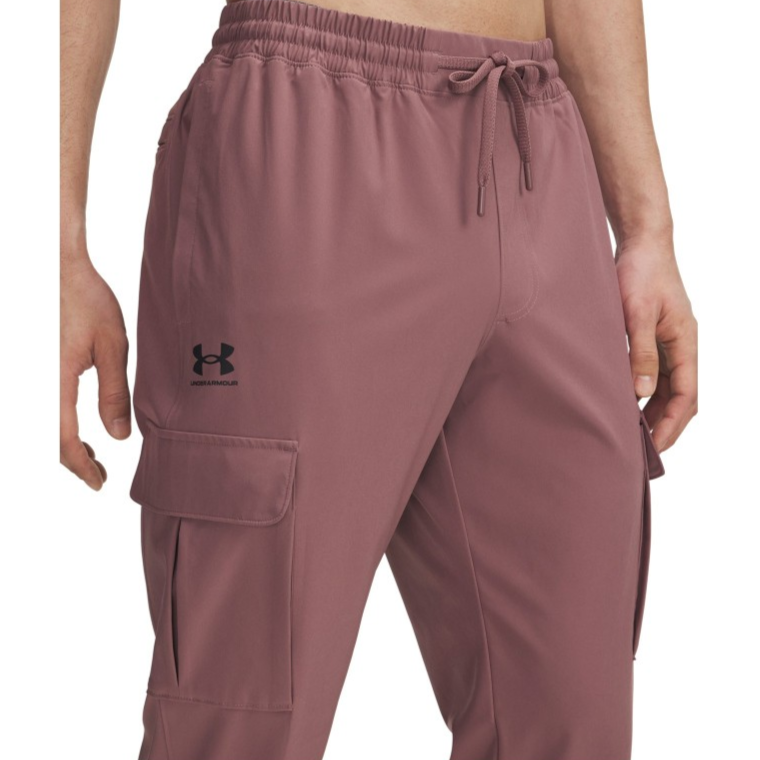 UA Vibe Woven Cargo Pants-BRN