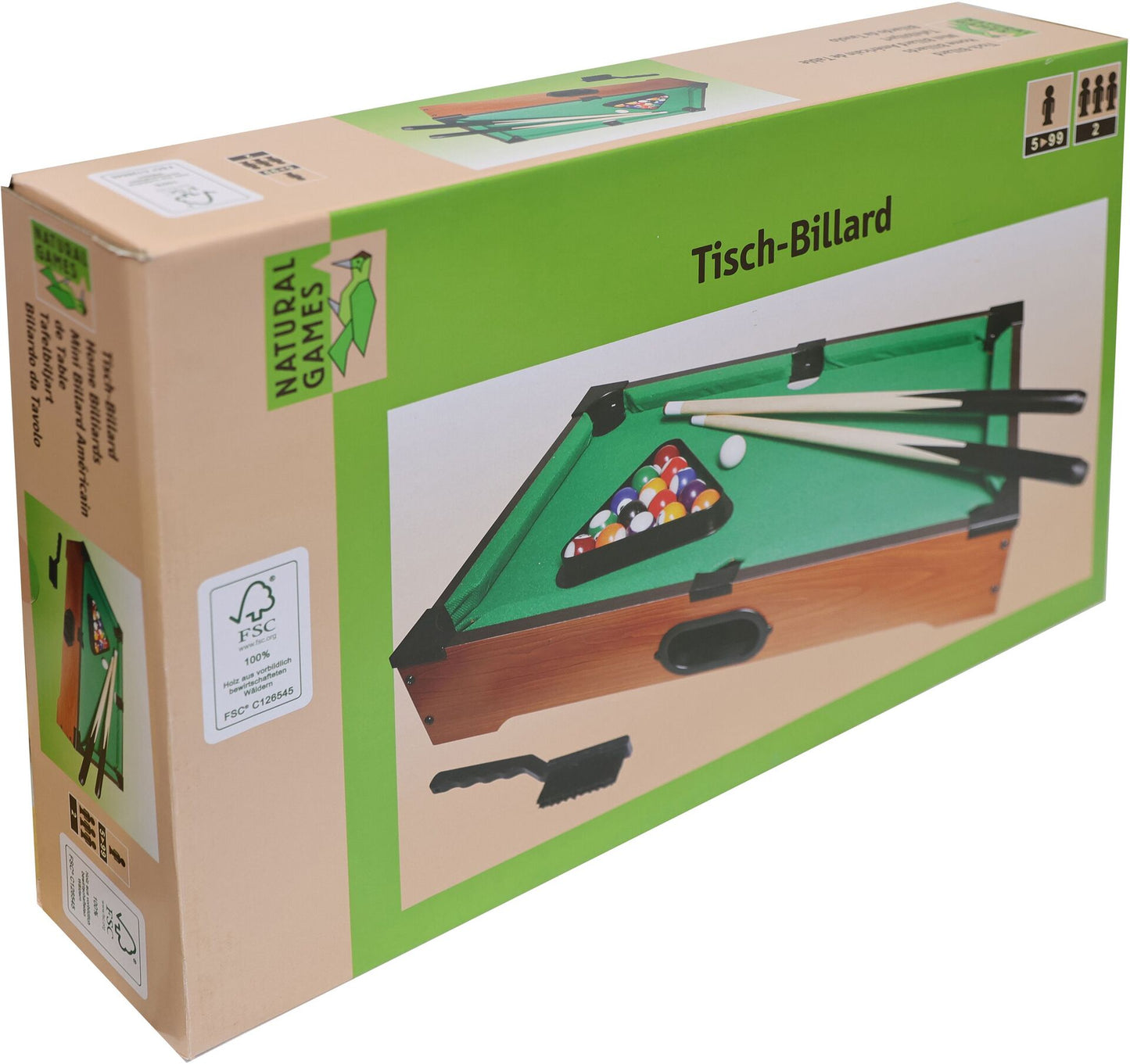 NG Tischbillard 53x32 chrom