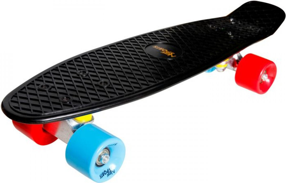 NSP Kickboard schwarz chrom