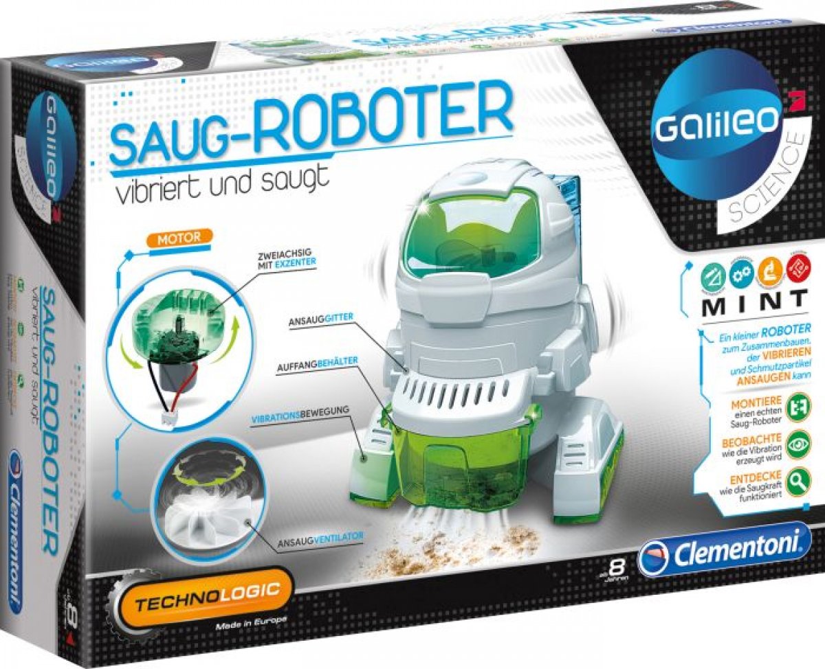 Saug Roboter chrom