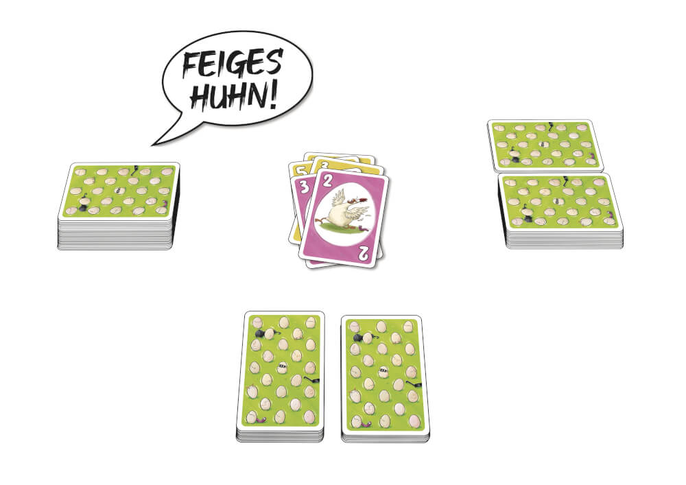 Feiges Huhn
