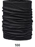 MULTIFUNKTIONSTUCH MERINO schwarz