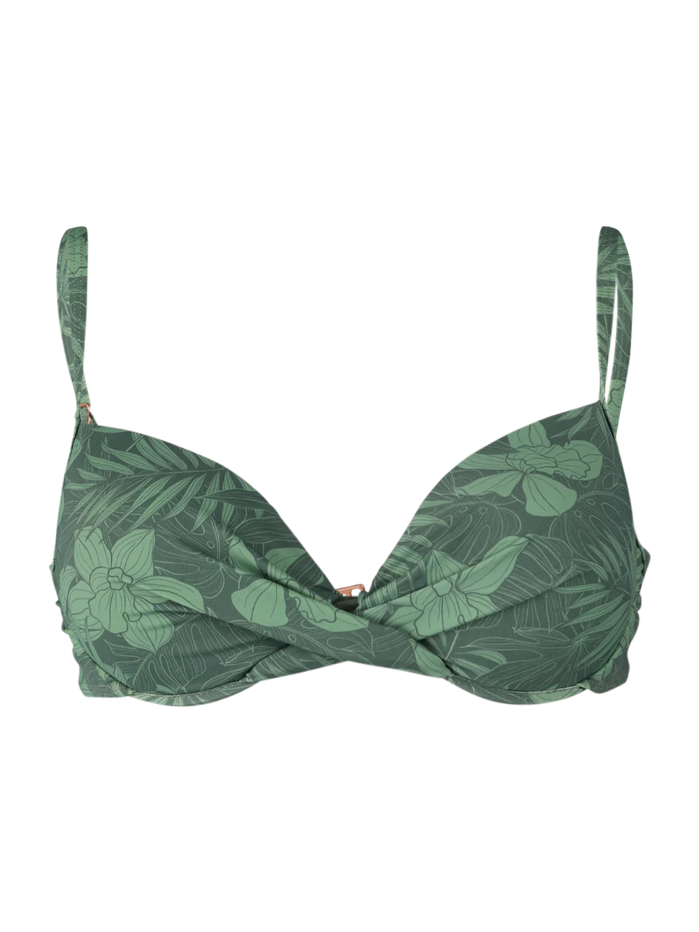 Stefana-Leaf Women Bikini Top