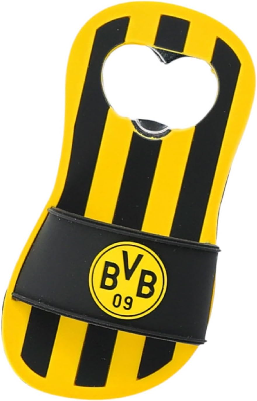 BVB Flaschenöffner-Badeschlappen mit Streifen