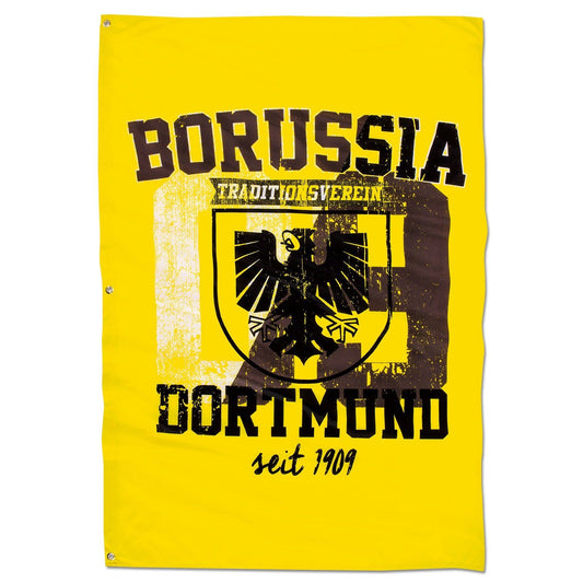 BVB-Hissfahne mit Stadtwappen (100x150)