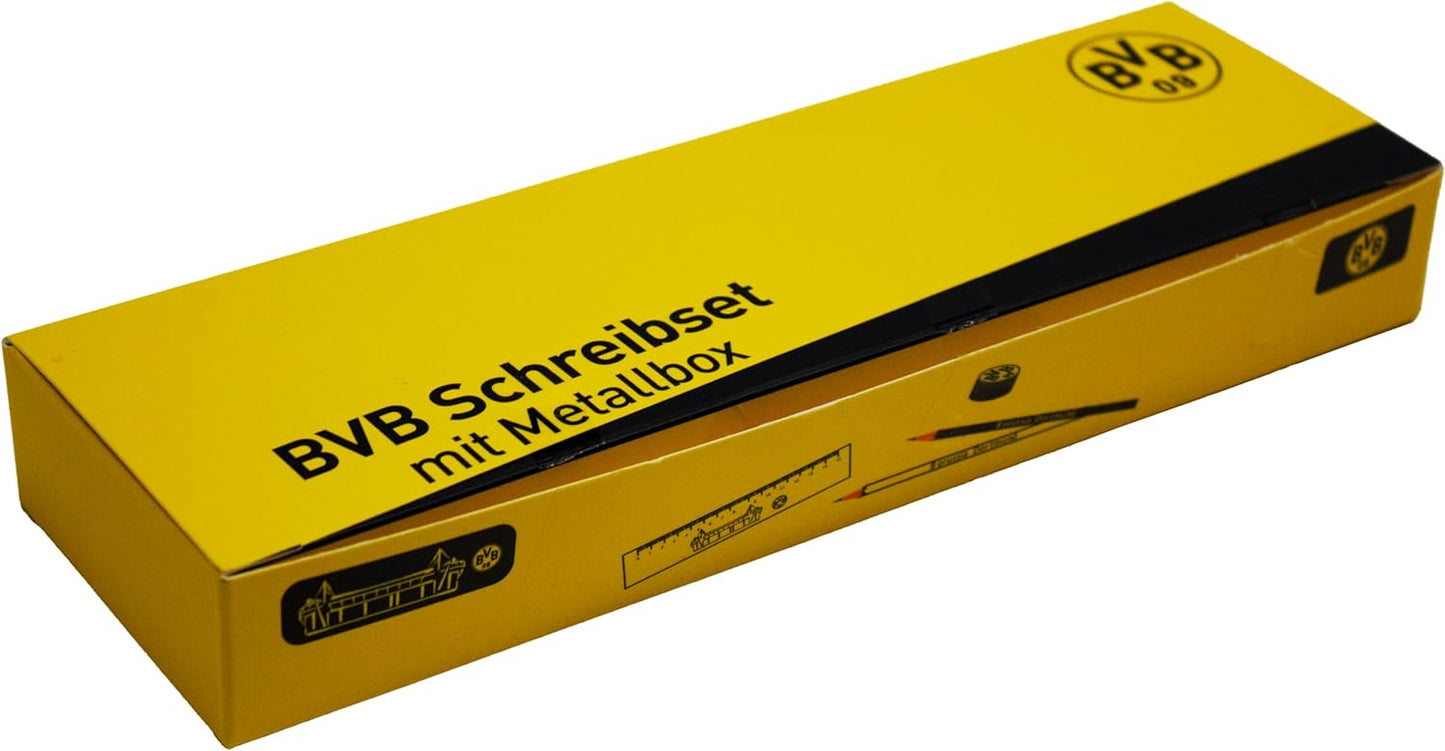 BVB Schreibset mit Metallbox