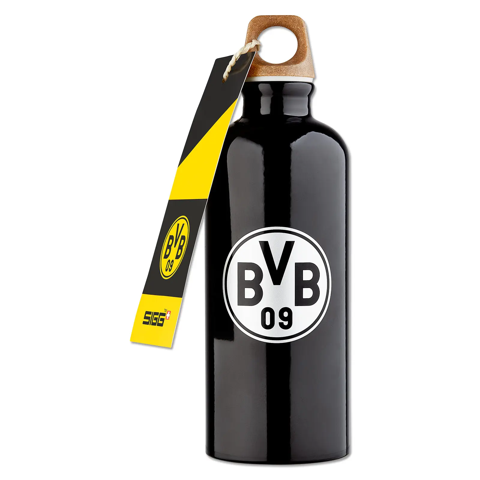 BVB SIGG Trinkflasche schwarz 0,6l