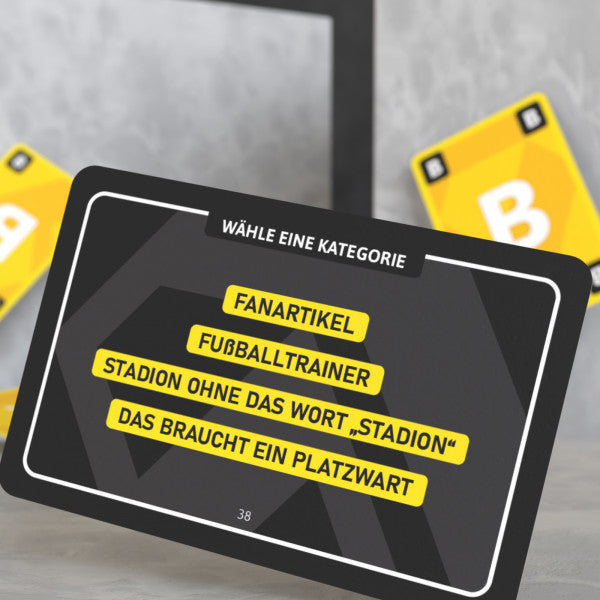 BVB Stadt Land Vollpfosten Kartenspiel