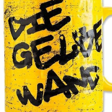 BVB TASSE GELBE WAND