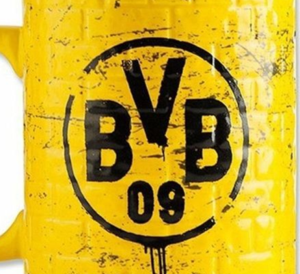 BVB TASSE GELBE WAND