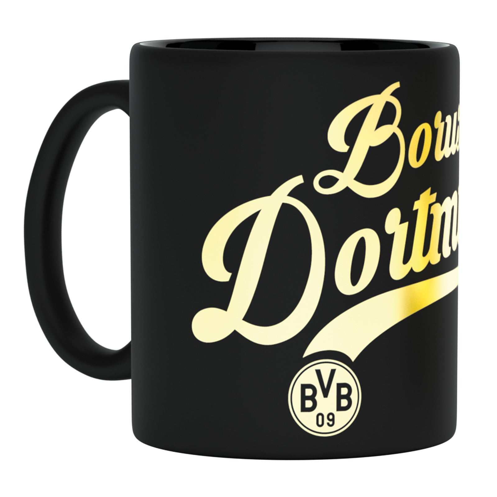 BVB Tasse mit Metallic Schriftzug