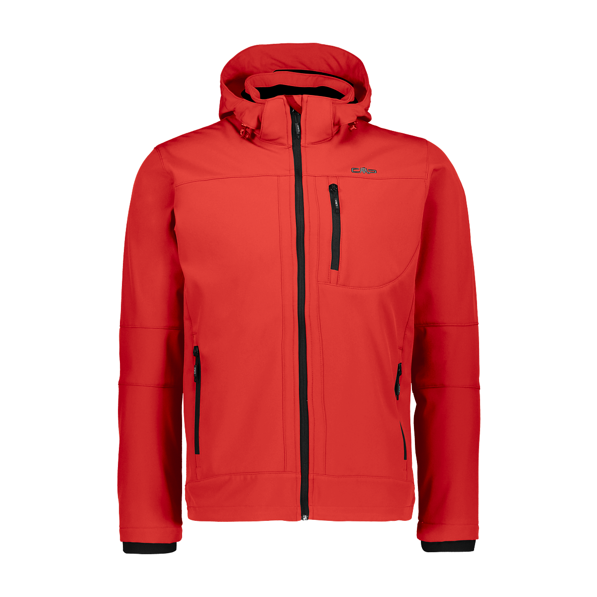 Man Softshell Jacket Zip Hood