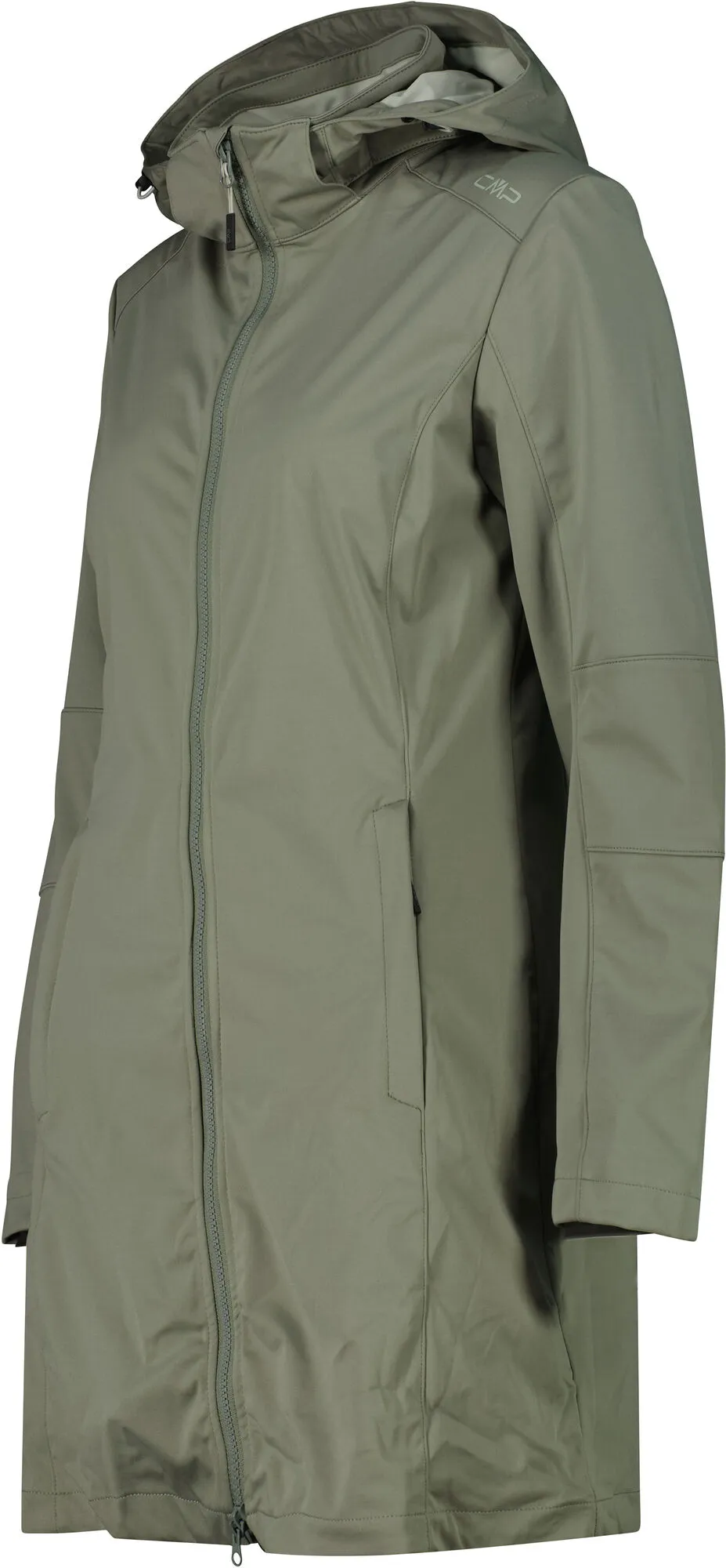 WOMAN PARKA ZIP HOOD