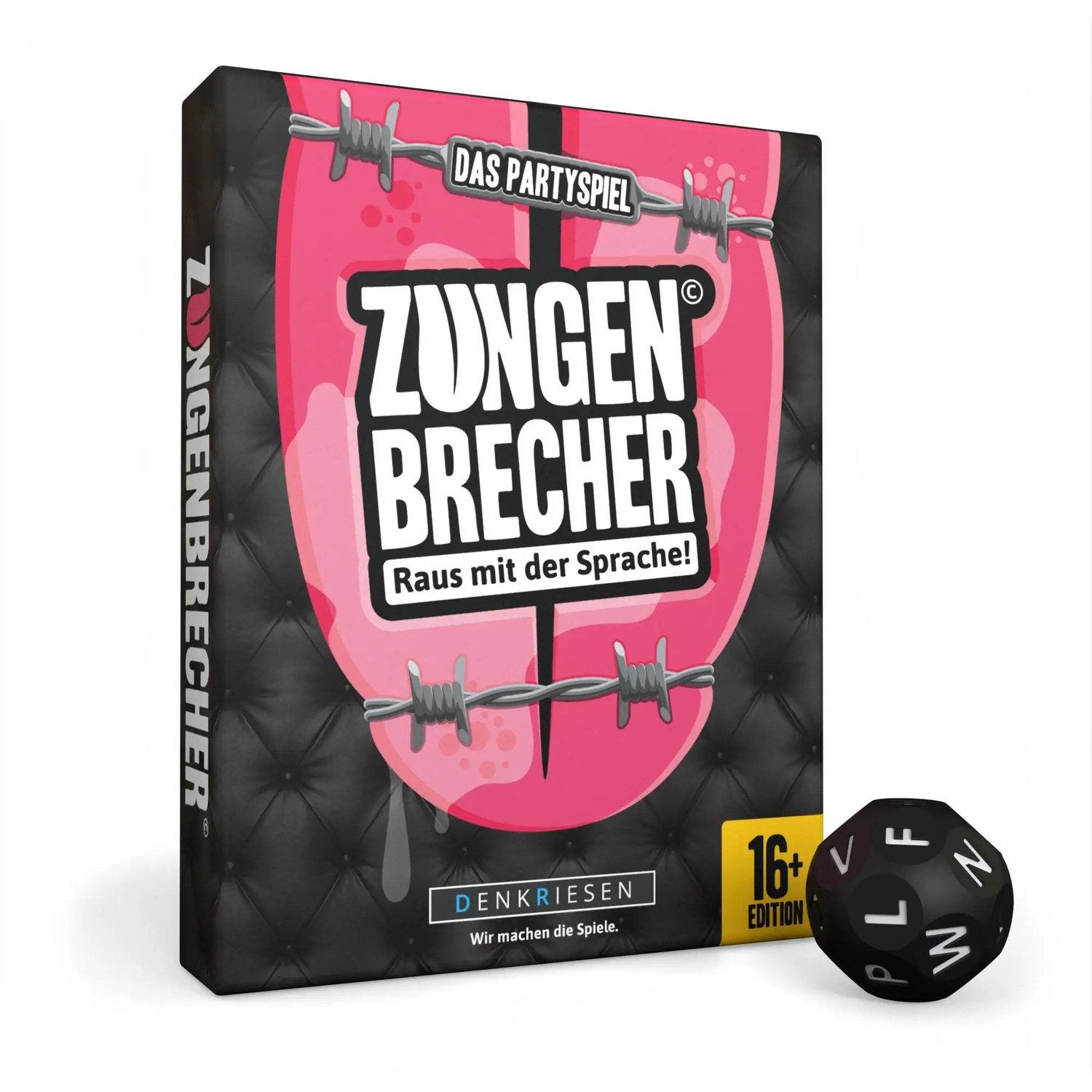 Zungenbrecher "raus mit der Sprache"