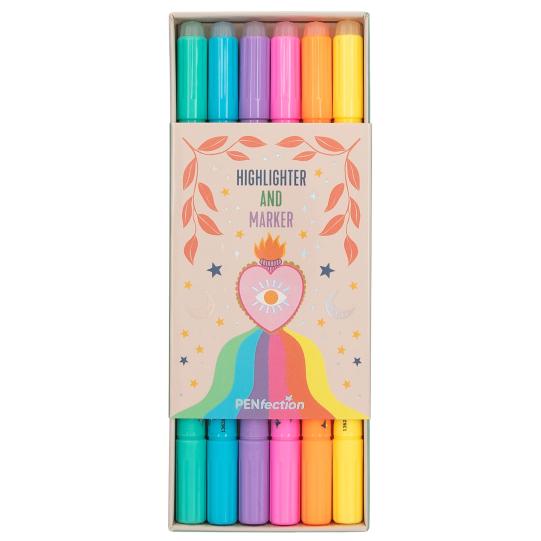 Highlihter und Marker Set