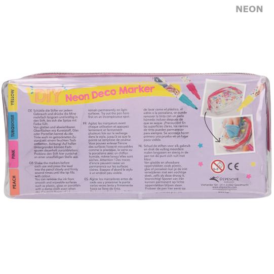 TM Neon Dekomarker Set