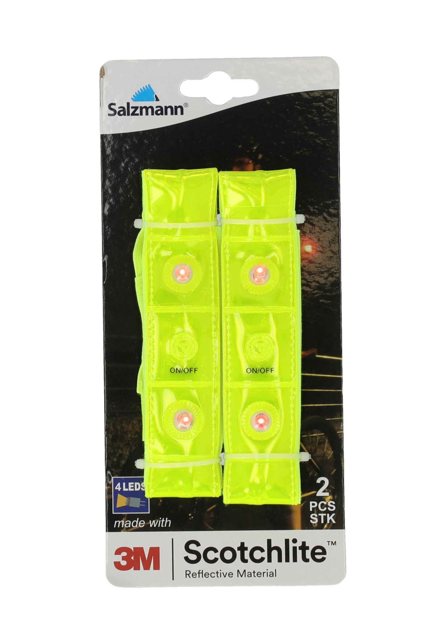 Reflective Armband with 4 Leds