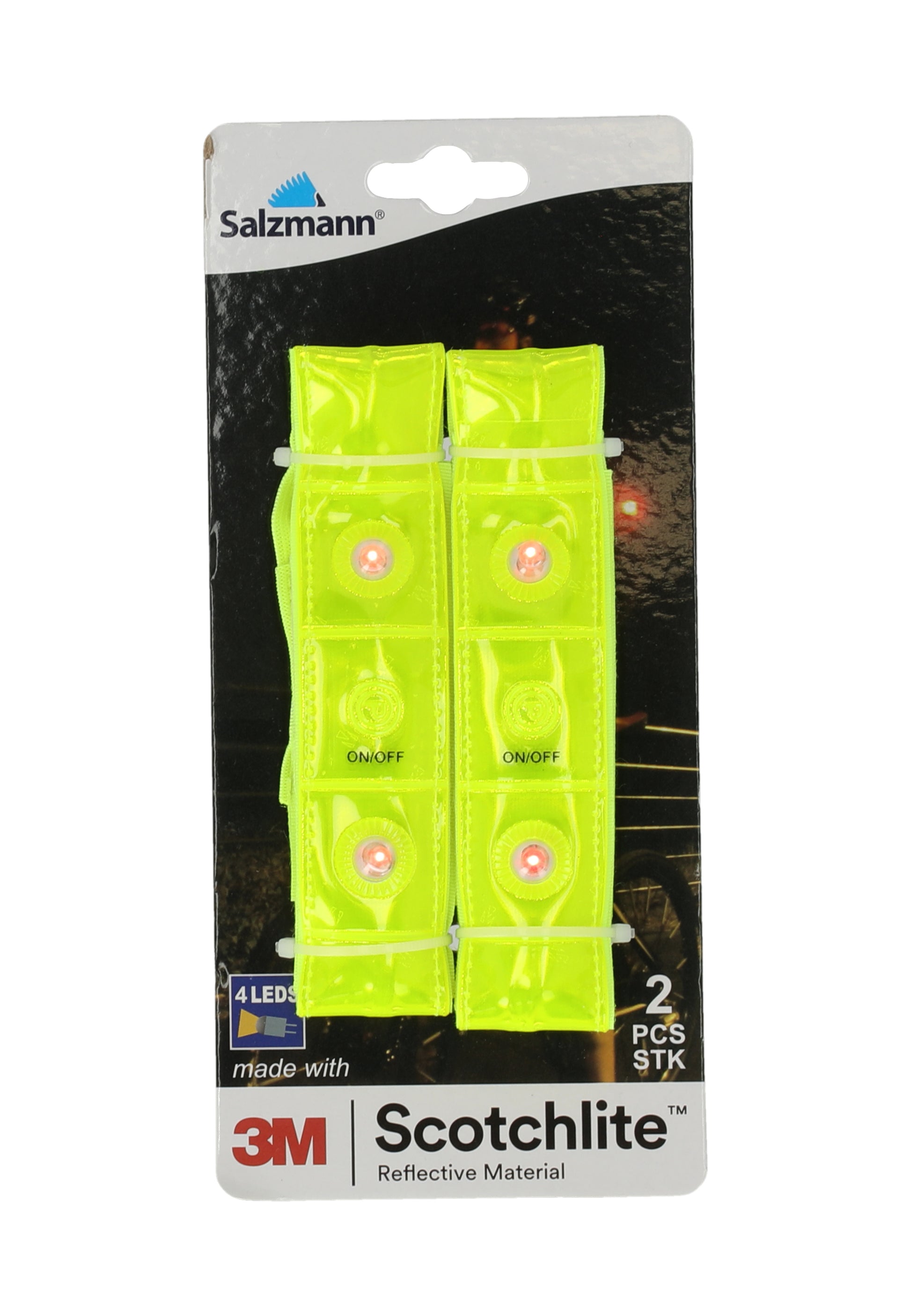 Reflective Armband with 4 Leds