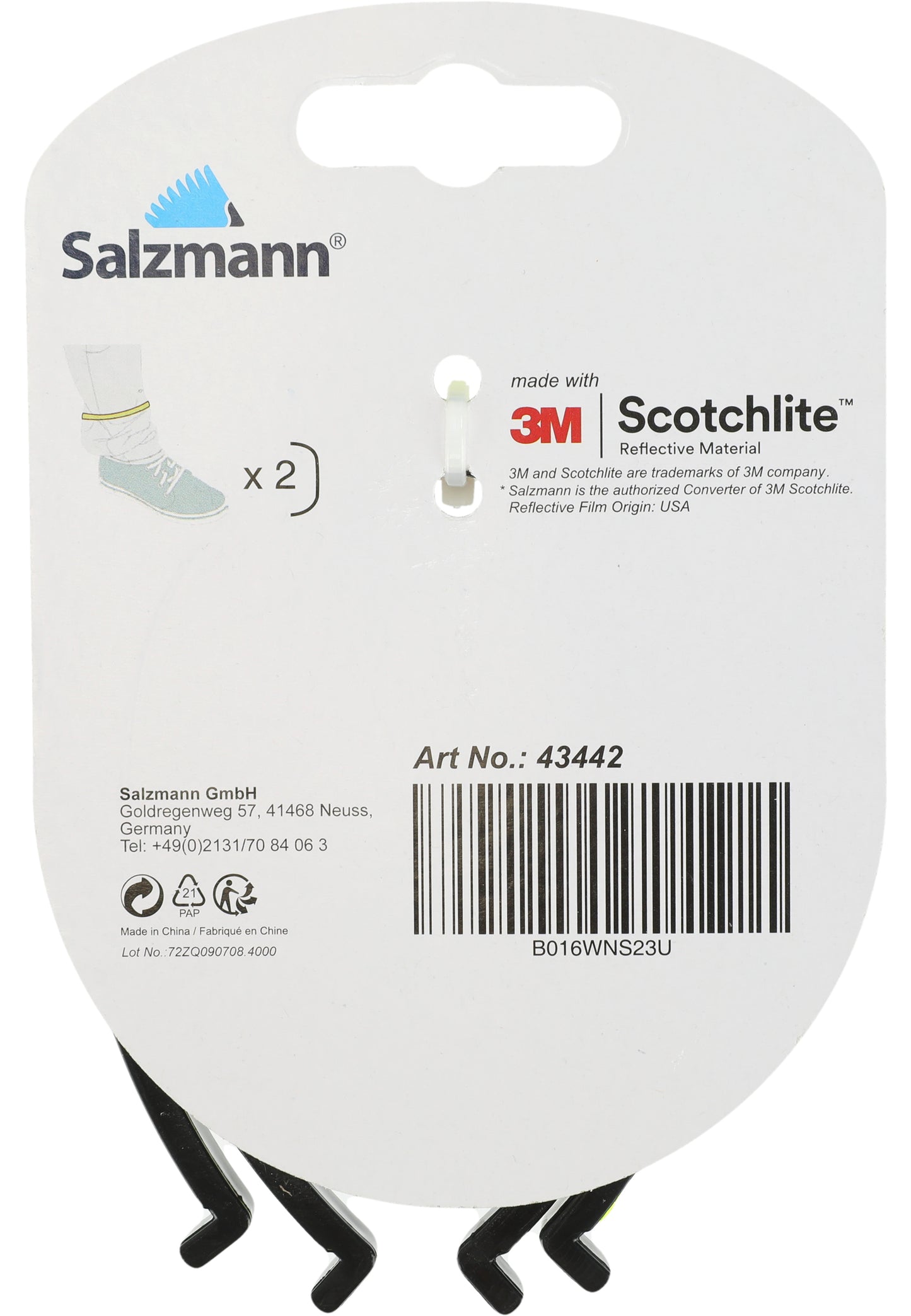 Reflective Pant Clip (Salzmann