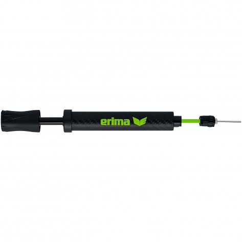 Air pump 8" double action black/green gecko