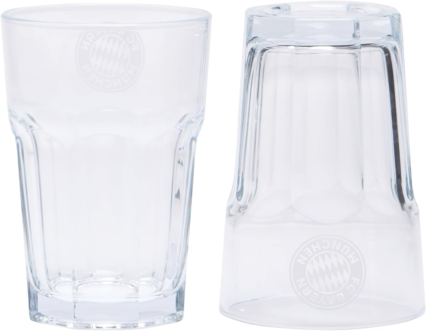 FCB Latte Macchiatto Glas 2der