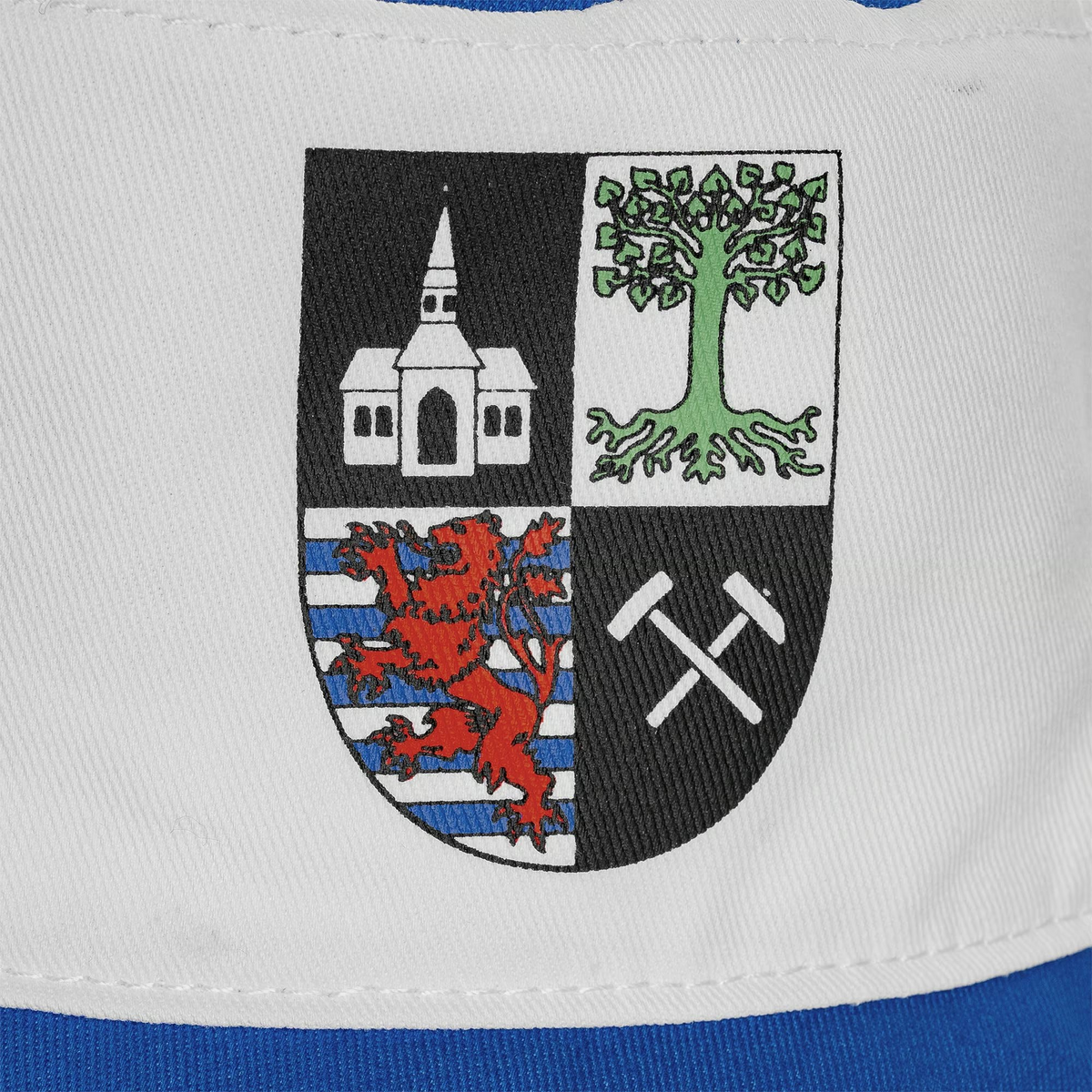Fischerhut blau & weiß